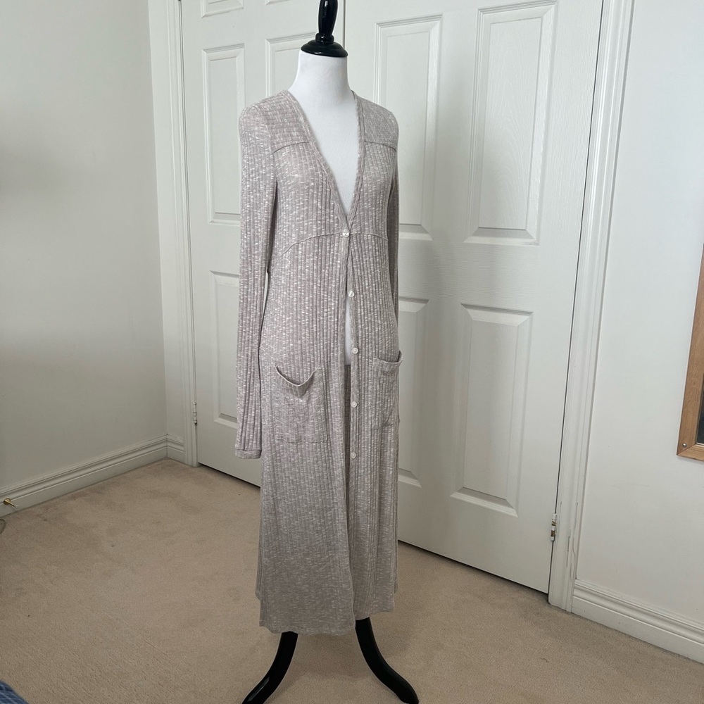 PPLA cardigan duster sweater size smallll